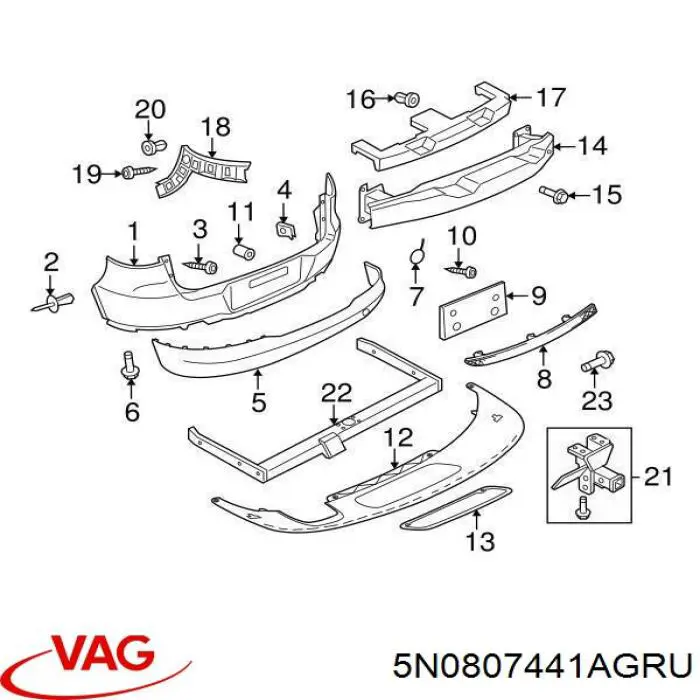 5N0807441AGRU VAG 