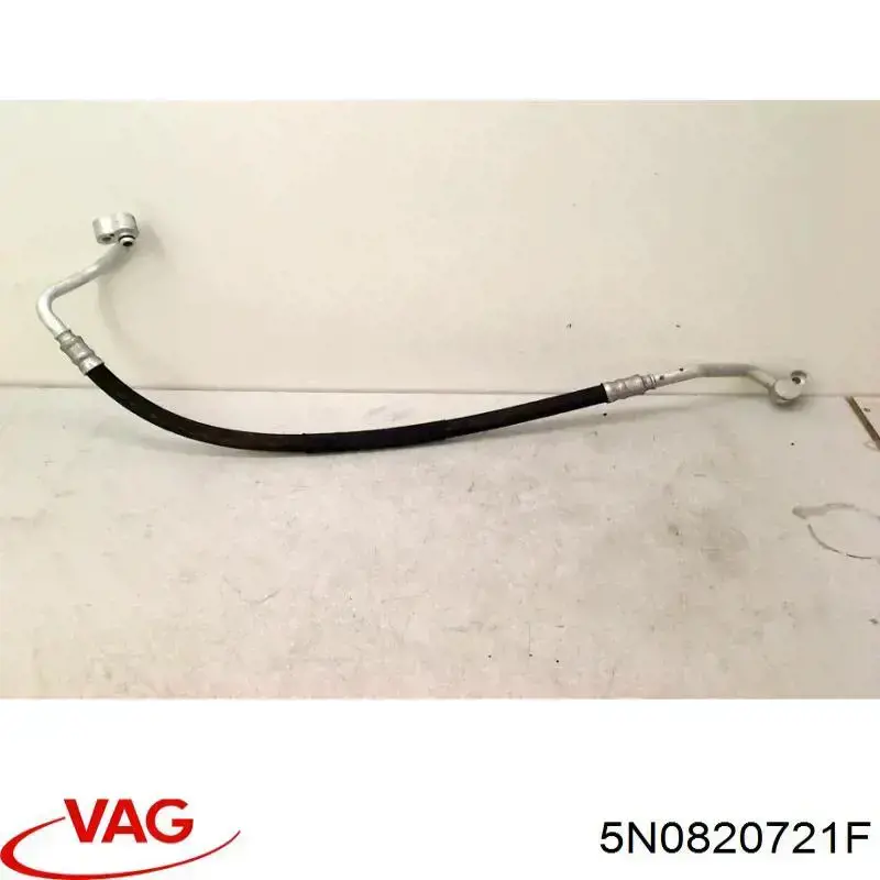 5N0820721F VAG Mangueira de aparelho de ar condicionado, desde o compressor até o radiador