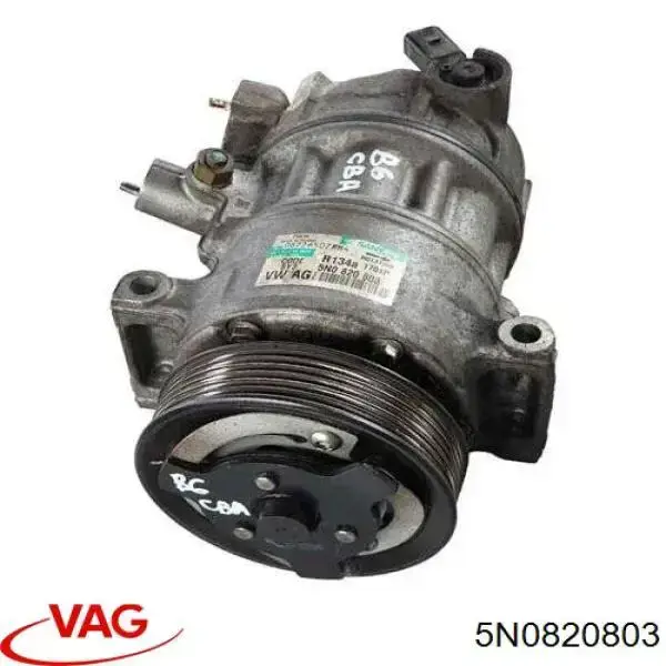 5N0820803 VAG Compressor de aparelho de ar condicionado