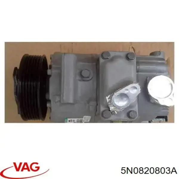 Compre 5N0820803A VAG Compressor de aparelho de ar condicionado