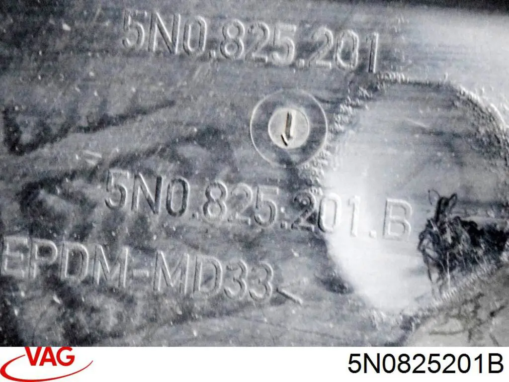 Compre 5N0825201B VAG Proteção de fundo esquerda