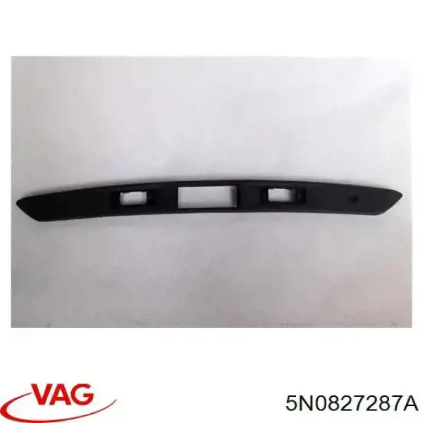 5N0827287A VAG Caixa da luz de fundo de matrícula