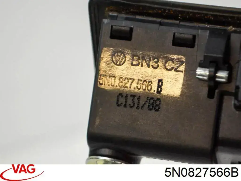 Compre 5N0827566B VAG Puxador externo de tampa de porta-malas (de 3ª/5ª porta traseira)