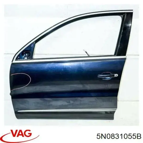 Porta dianteira esquerda Volkswagen Tiguan I 5N1, 5N2