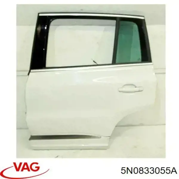 5N0833055A VAG Porta traseira esquerda