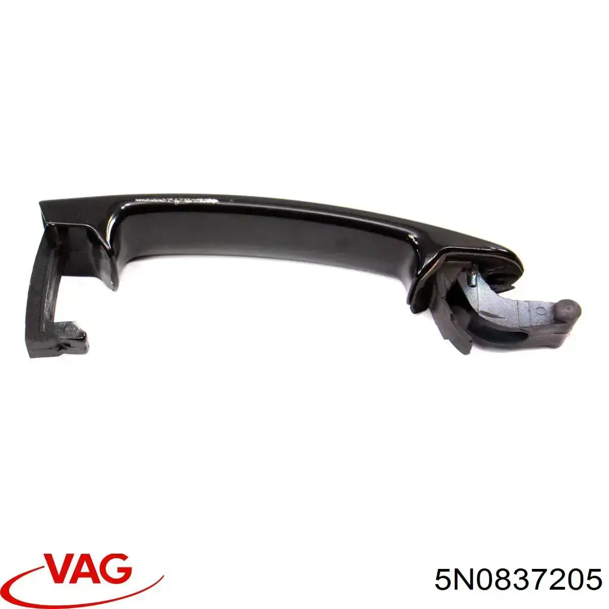 5N0837205 VAG Maçaneta externa da porta dianteira