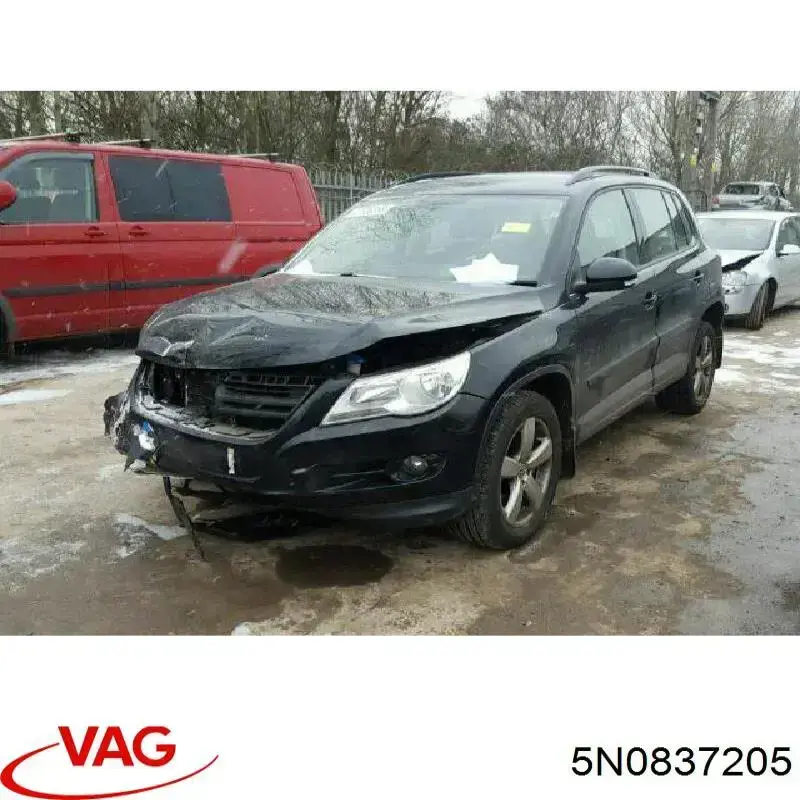 Maçaneta externa da porta dianteira VAG 5N0837205 preço, a partir de 45,97 USD