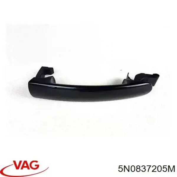 5N0837205M VAG Maçaneta externa dianteira/traseira da porta direita