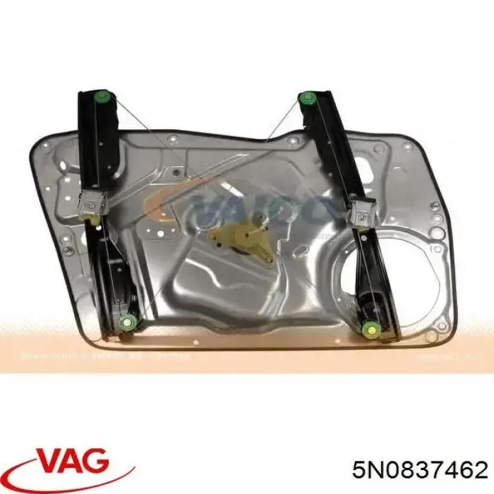 Mecanismo de acionamento de vidro da porta dianteira direita VAG 5N0837462 preço, a partir de 73,99 USD