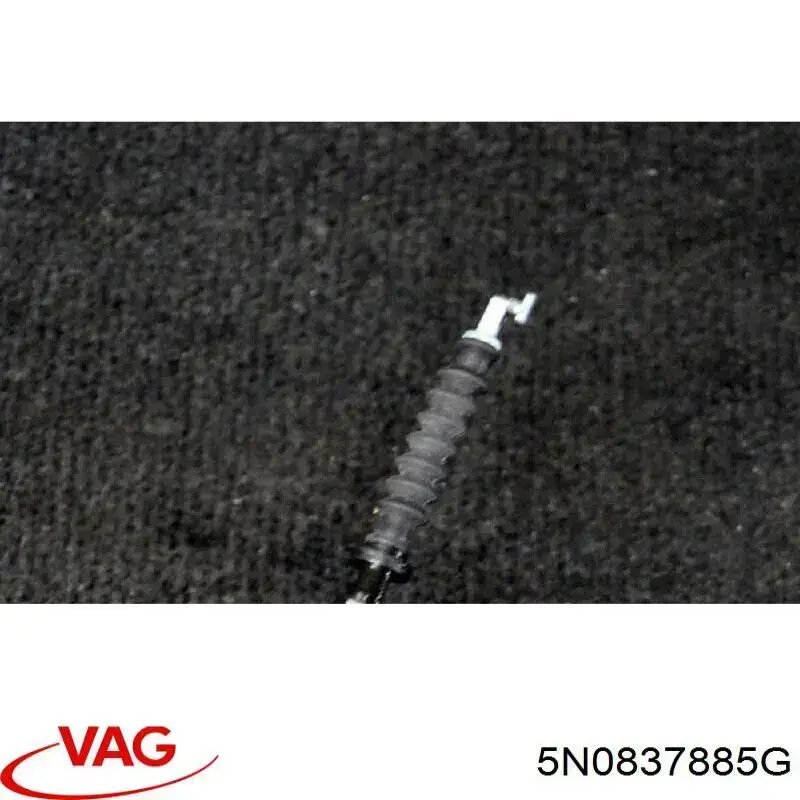 Compre 5N0837885F VAG Suporte de maçaneta externa da porta dianteira esquerda