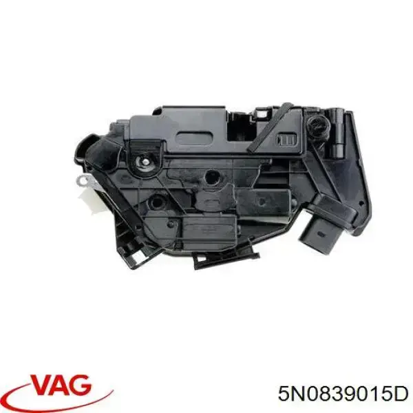 Fecho da porta traseira esquerda VAG 5N0839015D preço, a partir de 49,37 USD