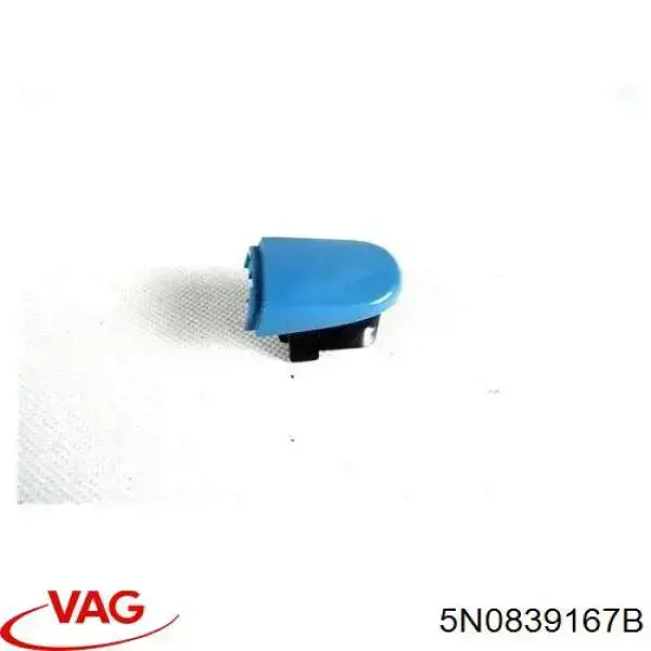 5N0839167B VAG Maçaneta externa da porta traseira