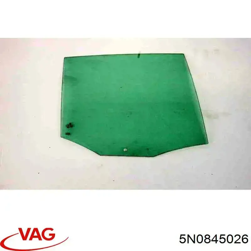 5N0845026 VAG Vidro da porta traseira direita
