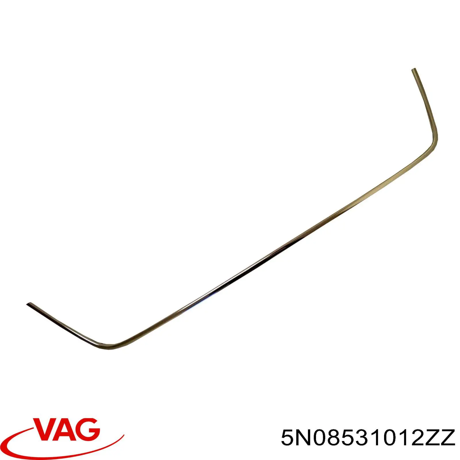 Moldura de grelha do radiador inferior VAG 5N08531012ZZ preço, a partir de 119,66 USD