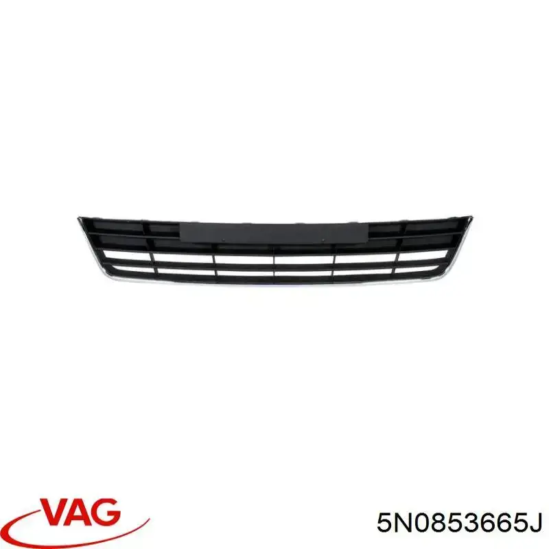 Compre 5N0853665J VAG Grelha esquerda do pára-choque dianteiro