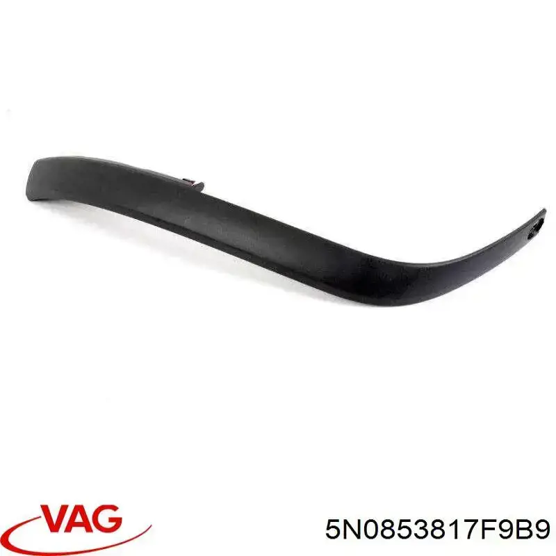 Expansor esquerdo (placa sobreposta) de arco do pára-lama traseiro VAG 5N0853817F9B9 preço, a partir de 217,16 USD