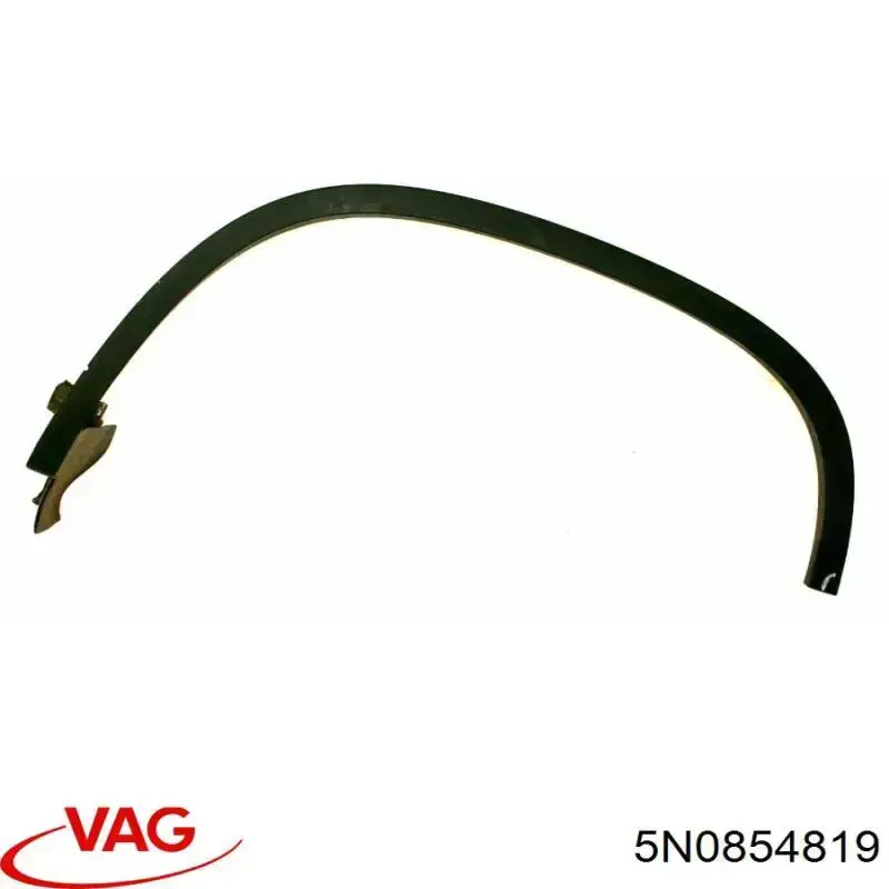 Expansor esquerdo (placa sobreposta) de arco do pára-lama traseiro VAG 5N0854819 preço, a partir de 24,36 USD