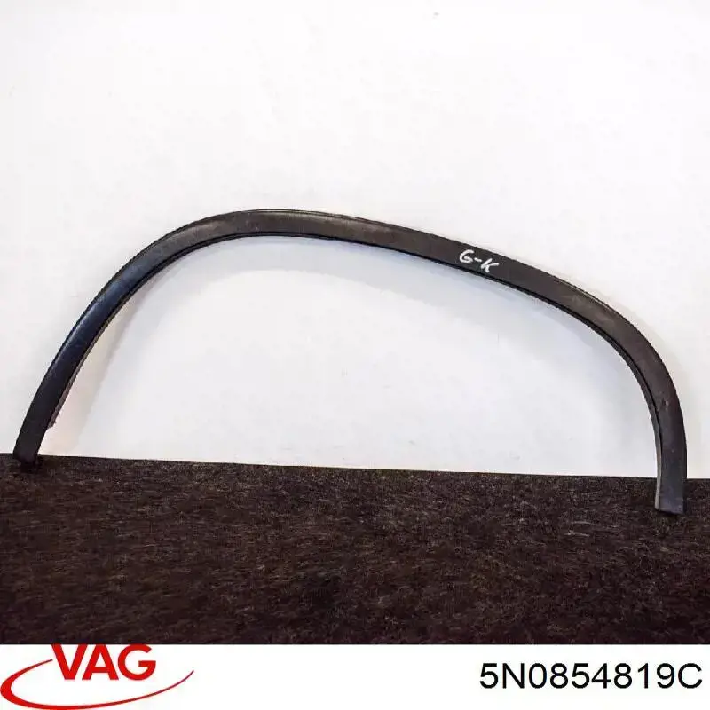 Compre 5N0854819C VAG Expansor esquerdo (placa sobreposta) de arco do pára-lama traseiro