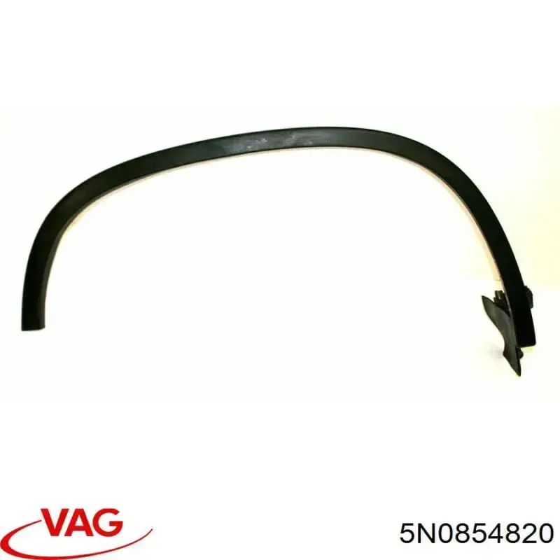 PVW035038GR Signeda Expansor direito (placa sobreposta) de arco do pára-lama traseiro