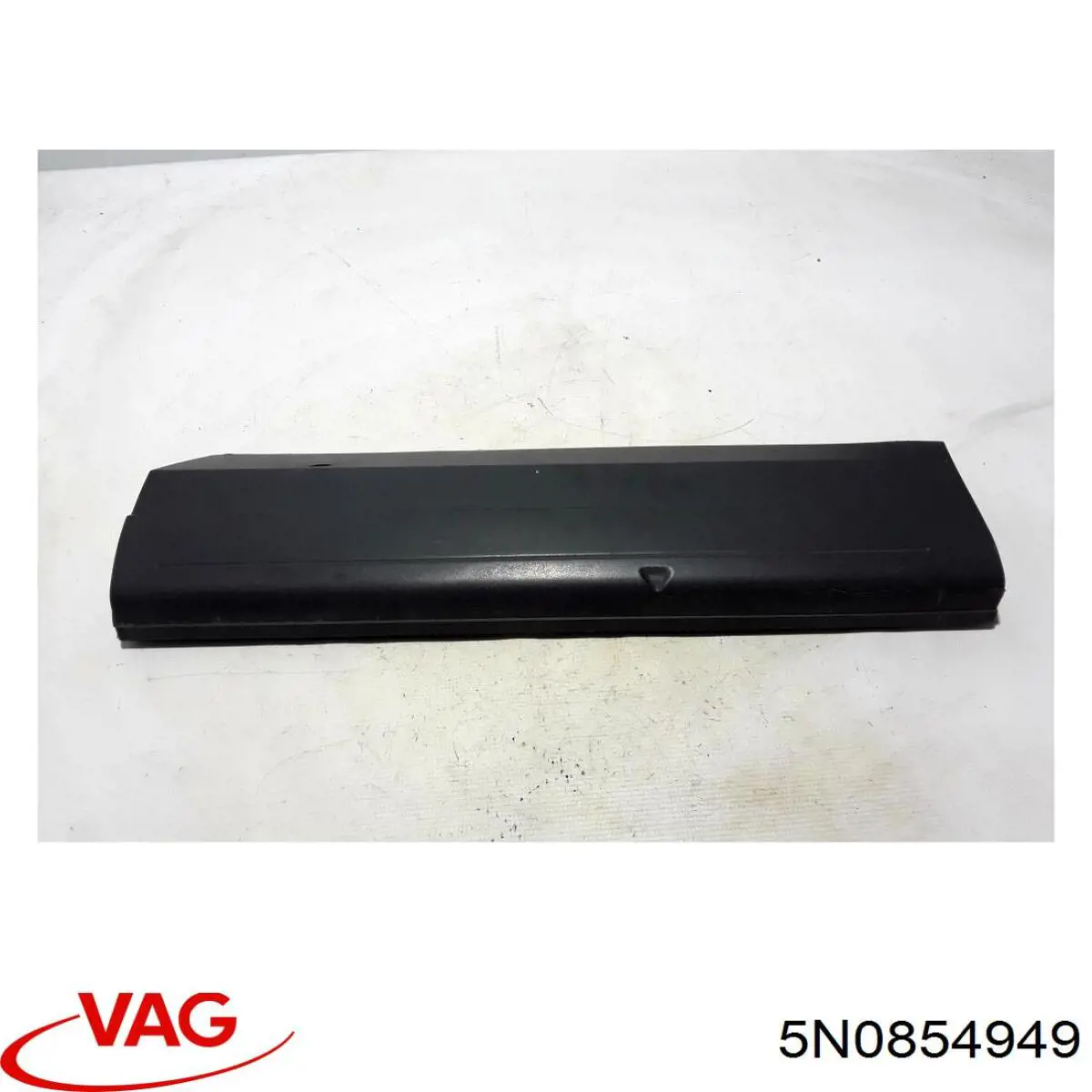 5N0854949A9B9 VAG Placa sobreposta da porta traseira esquerda