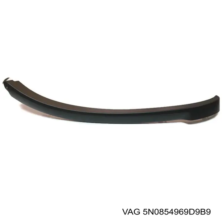 5N0854969D9B9 VAG Expansor esquerdo (placa sobreposta) de arco do pára-lama traseiro