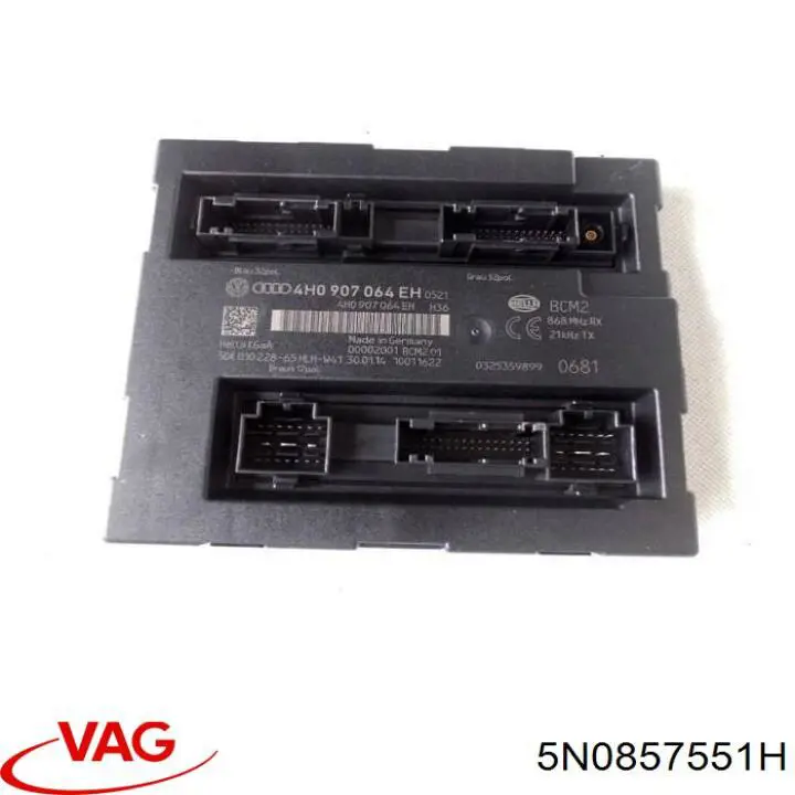 Pala contra o sol VAG 5N0857551H2F4 preço, a partir de 66,40 USD