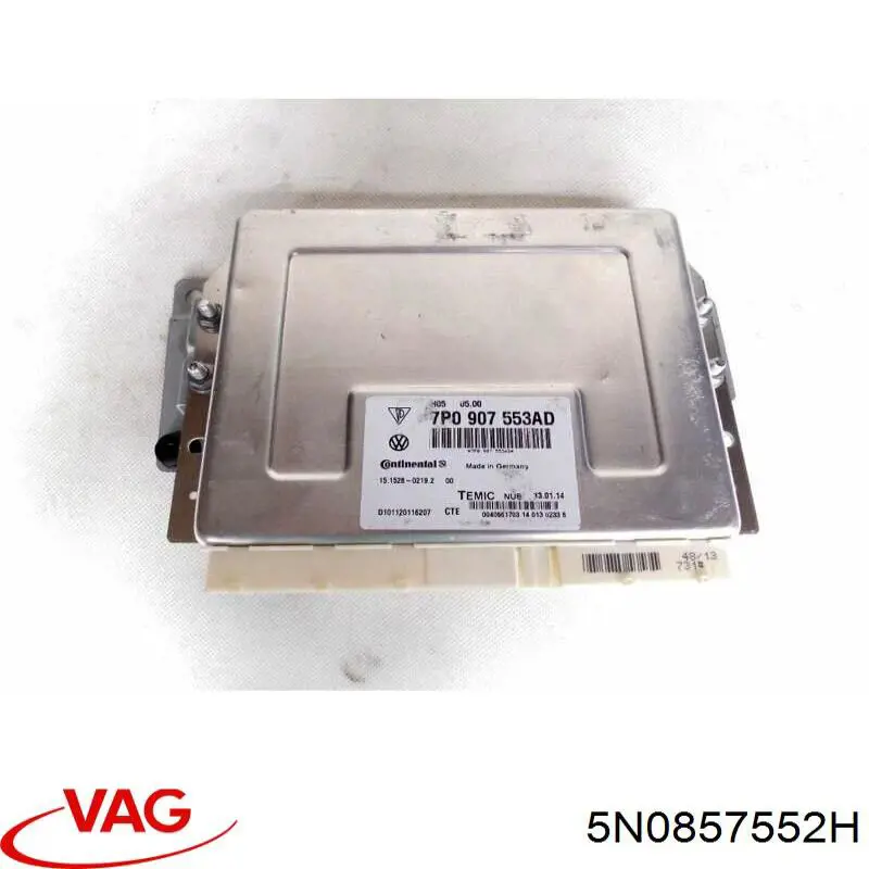 Pala contra o sol VAG 5N0857552H preço, a partir de 66,40 USD