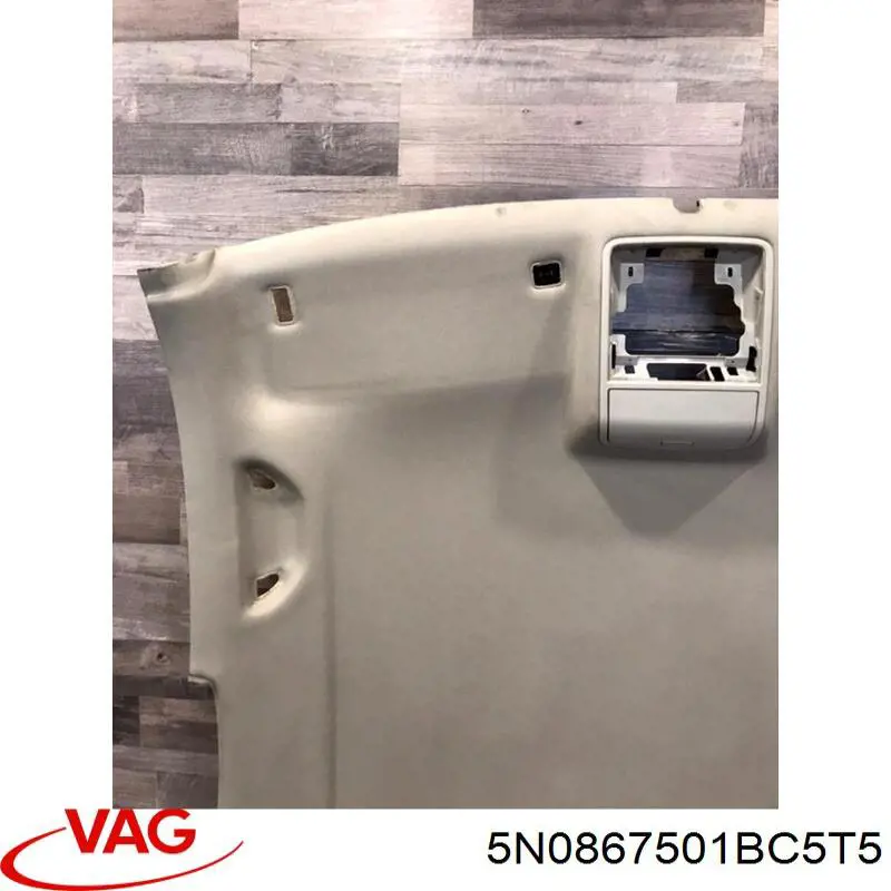 Revestimento do teto VAG 5N0867501CM5T5 preço, a partir de 425,75 USD