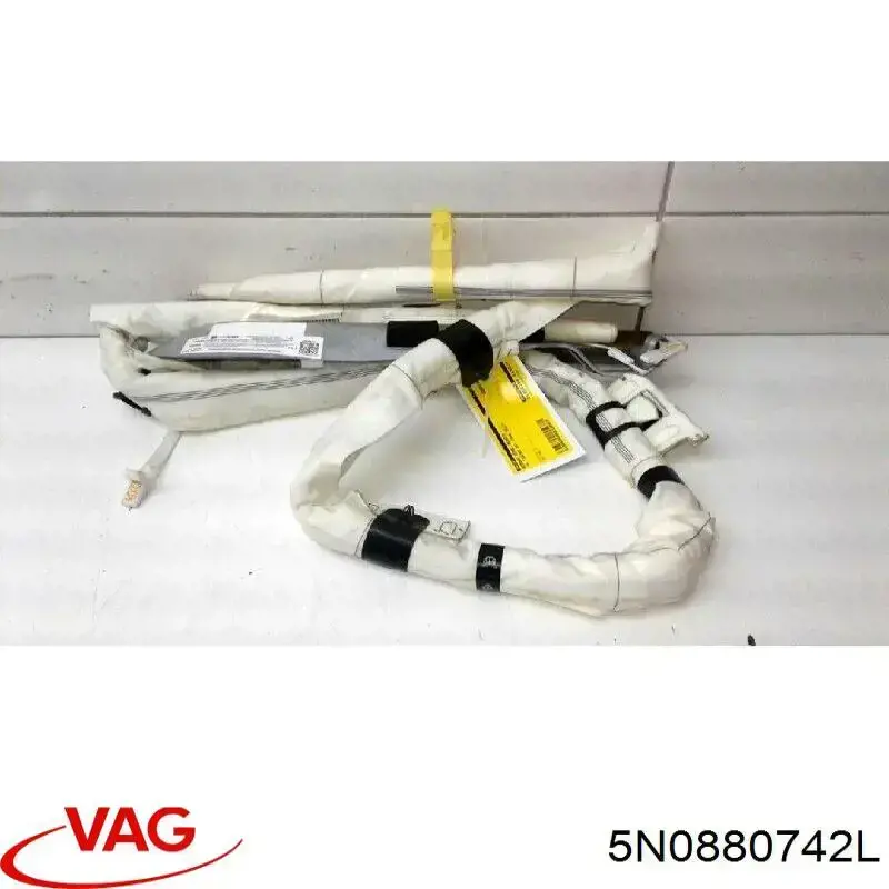 Cinto de segurança (AIRBAG) de estore lateral direito VAG 5N0880742L preço, a partir de 122,70 USD