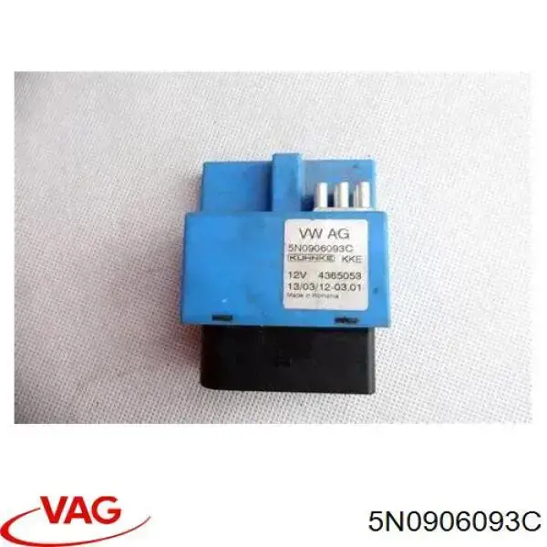 5N0906093C VAG Relê de bomba de gasolina elétrica