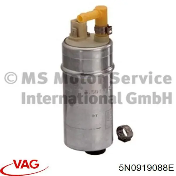 5N0919088E VAG Módulo de bomba de combustível com sensor do nível de combustível