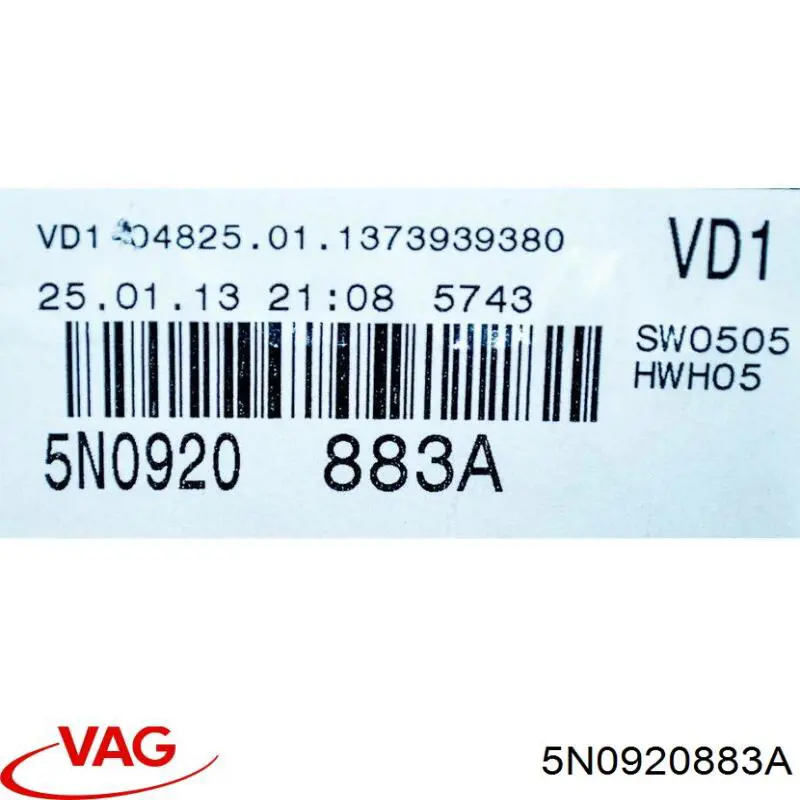 Compre 5N0920883A VAG Painel de instrumentos (quadro de instrumentos)
