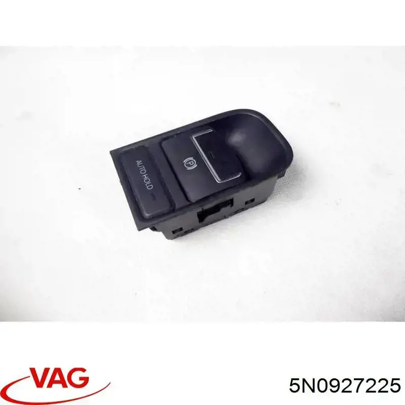 5N0927225 VAG Tecla do freio de estacionamento eletromecânico