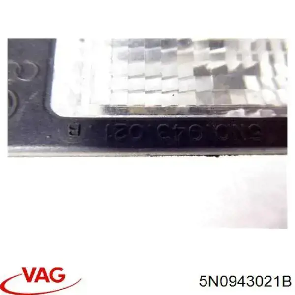 Lanterna da luz de fundo de matrícula traseira VAG 5N0943021B preço, a partir de 14,57 USD