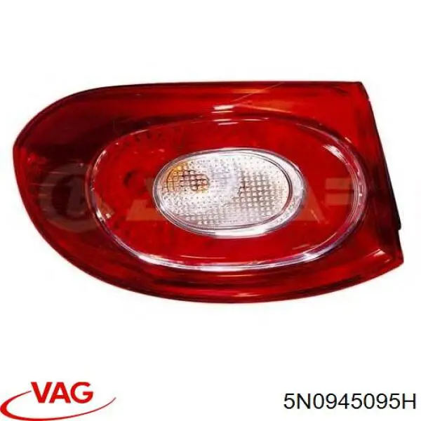 Lanterna traseira esquerda externa VAG 5N0945095H preço, a partir de 89,65 USD