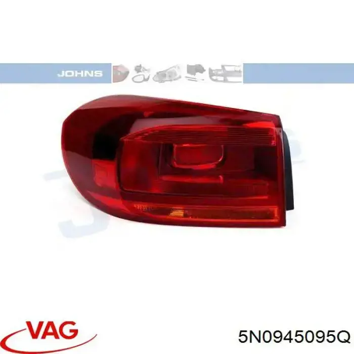 5N0945095Q VAG Lanterna traseira esquerda externa