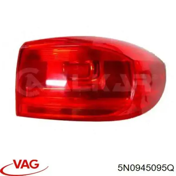 Lanterna traseira esquerda externa VAG 5N0945095Q preço, a partir de 125,99 USD