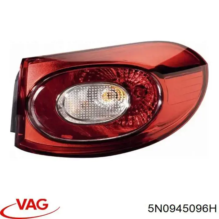 5N0945096H VAG Lanterna traseira direita externa