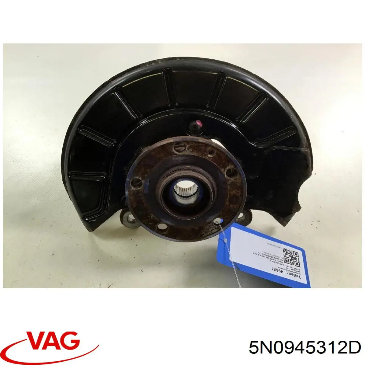 5N0945312D VAG Placa sobreposta da luz traseira