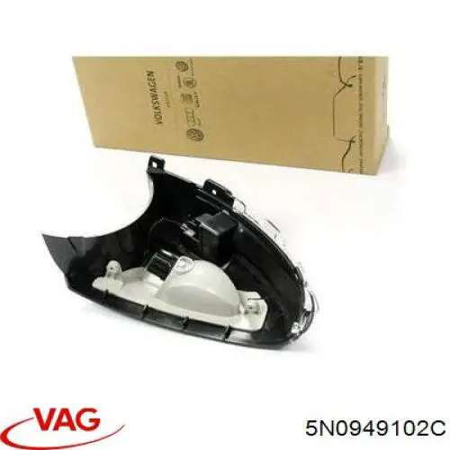 Pisca-pisca de espelho direito VAG 5N0949102C preço, a partir de 40,24 USD