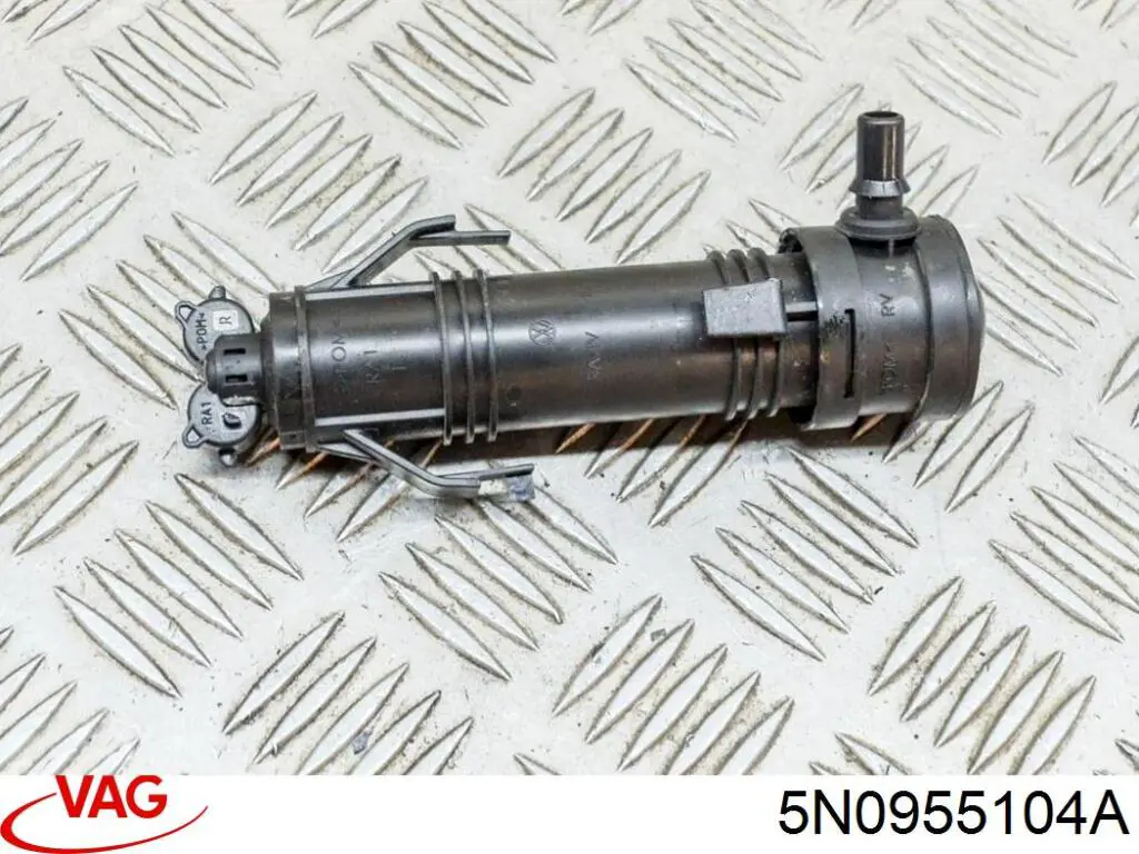 30955054 AND Suporte do injetor de fluido para lavador das luzes (cilindro de elevação)