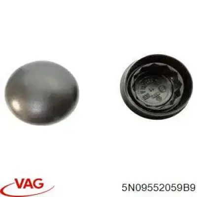 Tampão de porca de fixação do braço dianteiro de limpador de pára-brisa VAG 5N09552059B9 preço, a partir de 2,89 USD