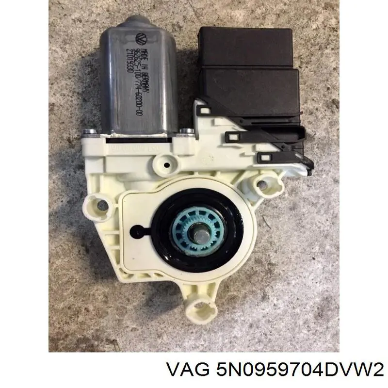 5N0959704DVW2 VAG Motor de acionamento de vidro da porta traseira direita
