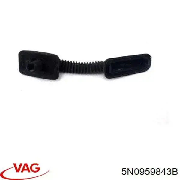 5N0959843B VAG Fios isolados da porta traseira