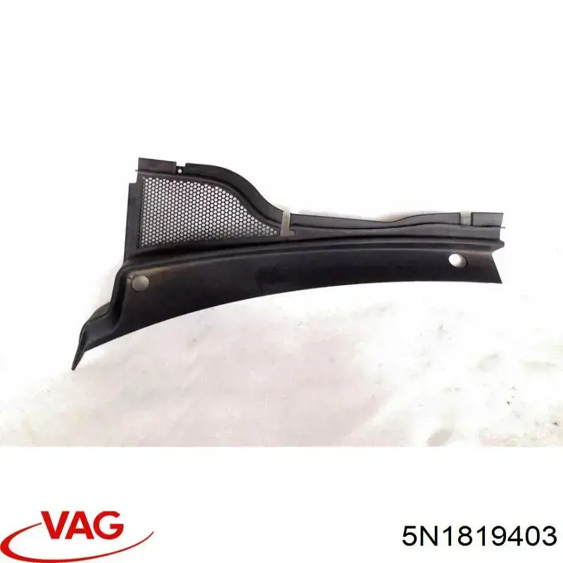 5N1819403 VAG Grelha esquerda de limpadores de pára-brisa