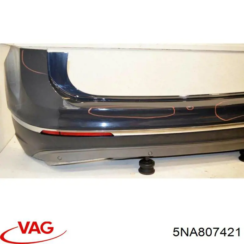 Pára-choque traseiro Klokkerholm 9563950A1 preço, a partir de 148,87 USD