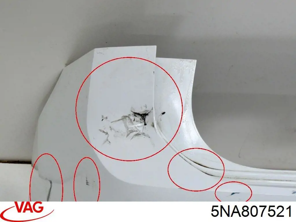 Pára-choque traseiro, parte inferior FP7445951 FPS