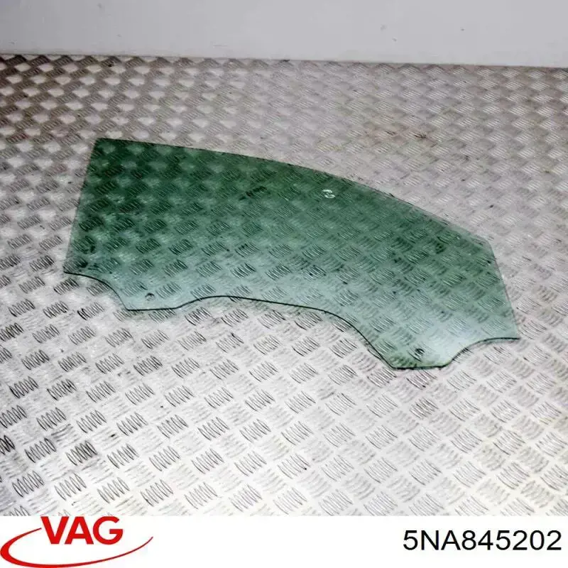 5NA845202 VAG Vidro da porta dianteira direita