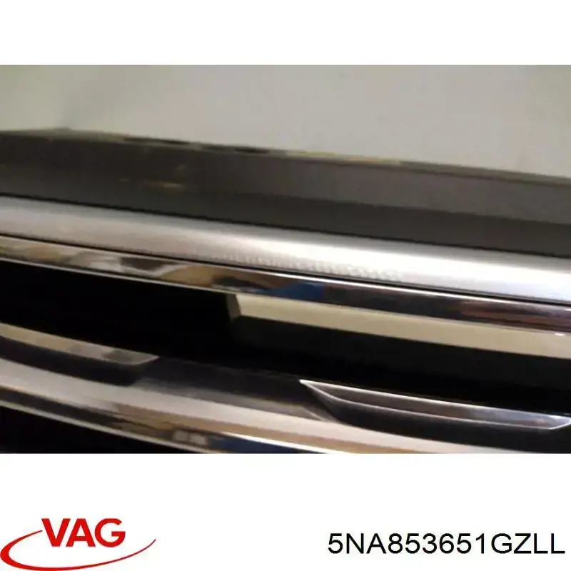 Grelha do radiador VAG 5NA853651GZLL preço, a partir de 195,98 USD