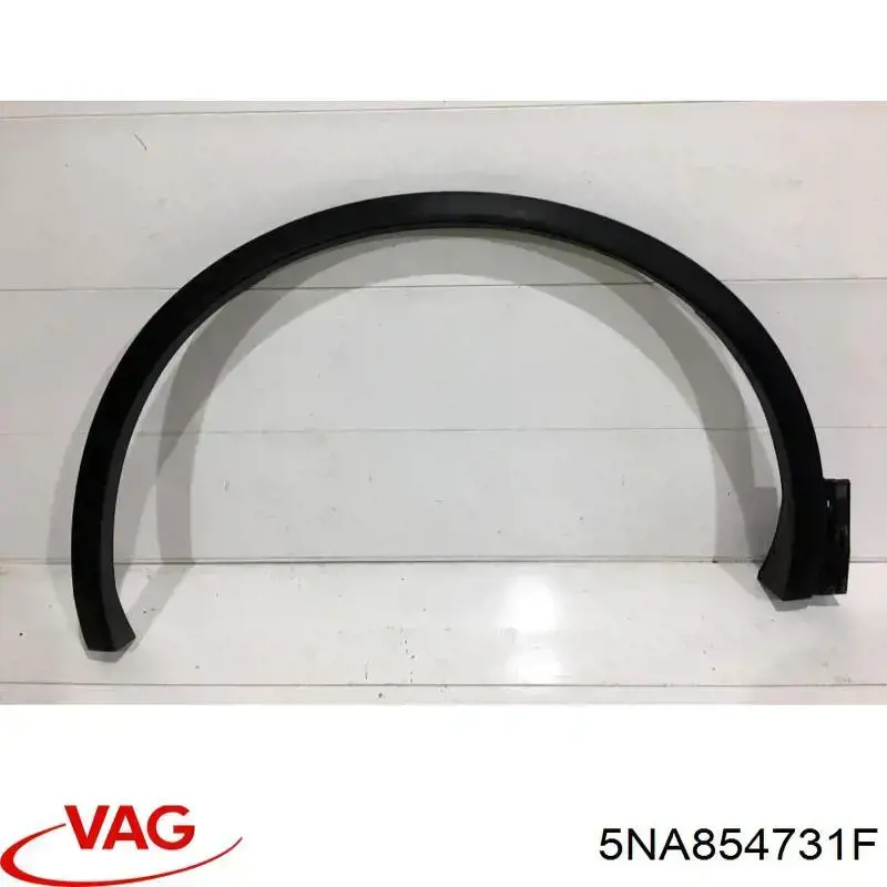 Compre 5NA854731F VAG Expansor (placa sobreposta) de arco do pára-lama dianteiro esquerdo